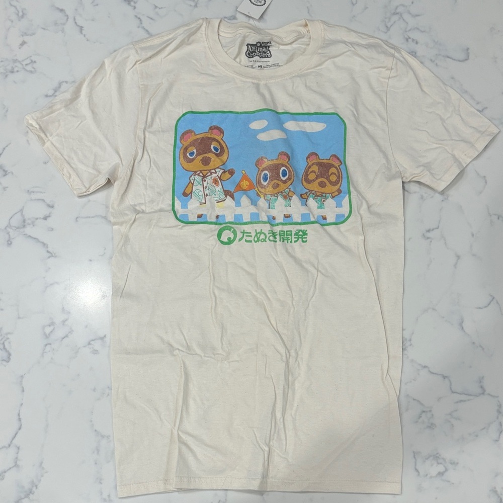 Japanese Animal Crossing Nook Tshirt